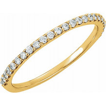 14K Yellow 1/4 CTW Diamond Band - 68871101P