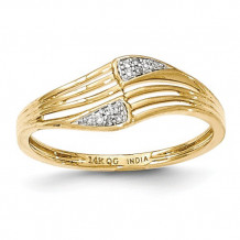 Quality Gold 14k Yellow Gold Diamond Fashion Ring - Y13044AA