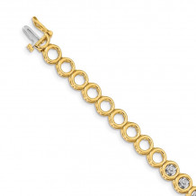Quality Gold 14k Yellow Gold Add-a-Diamond Tennis Bracelet - X853