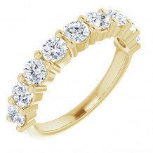 14K Yellow 1 1/3 CTW Diamond Anniversary Band - 12287760011P