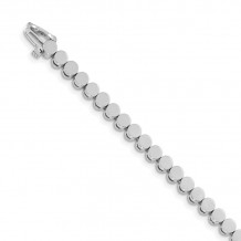 Quality Gold 14k White Add-a-Diamond Tennis Bracelet - X861W