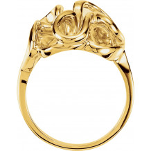 14K Yellow Freeform Ring - 535413614P