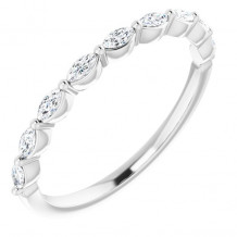 14K White 1/4 CTW Diamond Anniversary Band - 123294600P