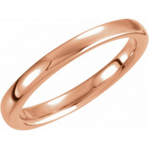 14K Rose Band - 121855119P