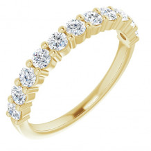 14K Yellow 1/2 CTW Diamond Anniversary Band - 12287760009P