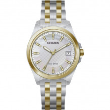 CITIZEN Eco-Drive Quartz Corso Ladies Watch Stainless Steel - EO1224-54D