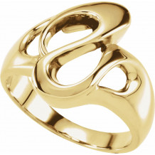 14K Yellow Fashion Ring - 5891123396P