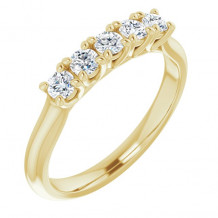 14K Yellow 3/4 CTW Diamond Anniversary Band - 12280860007P