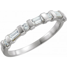 Platinum 3/8 CTW Diamond Anniversary Band - 61303251376P