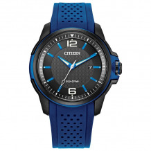 CITIZEN Eco-Drive Weekender Sport Casual Mens Watch Stainless Steel - AW1655-01E