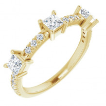 14K Yellow 5/8 CTW Diamond Anniversary Band - 1241016033P