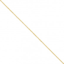 Quality Gold 14k 1.7mm Ropa Anklet - RPA028-10