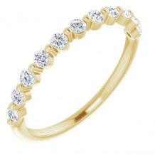 14K Yellow 1/3 CTW Diamond Anniversary Band - 1236026022P