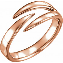 14K Rose Negative Space Ring - 51706103P