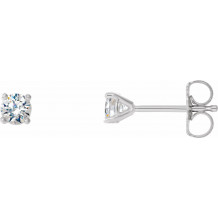 Platinum 1/5 CTW Diamond 4-Prong Cocktail-Style Earrings - 297626099P