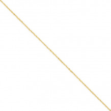 Quality Gold 14k 1.7mm Ropa Anklet - RPA028-9