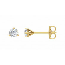 14K Yellow 1/3 CTW Diamond Stud Earrings - 6623360088P