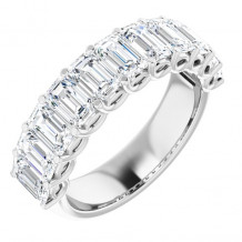 14K White 4 CTW Diamond Anniversary Band - 1239736060P