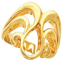 14K Yellow Freeform Ring - 547433036P