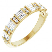 14K Yellow 1/2 CTW Diamond Anniversary Band - 123531601P