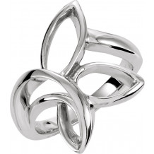 14K White Freeform Remount Ring - 5701105307P