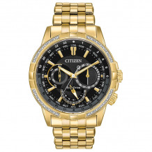 CITIZEN Eco-Drive Quartz Calendrier Mens Watch Stainless Steel - BU2082-56E