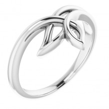 14K White Freeform Ring - 51988101P