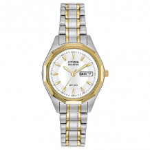 CITIZEN Eco-Drive Quartz Classic Ladies Watch Stainless Steel - EW3144-51A