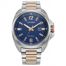 CITIZEN Eco-Drive Sport Luxury  Mens Watch Stainless Steel - AW1726-55L