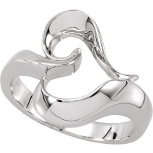 14K White Metal Fashion Ring - 5906123965P