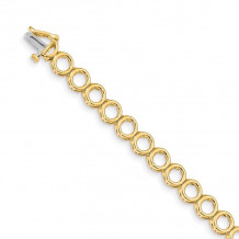 Quality Gold 14k Yellow Gold Add-a-Diamond Tennis Bracelet - X852