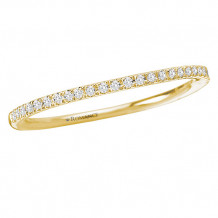 18k Yellow Gold Diamond Wedding Band