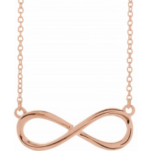 14K Rose Infinity-Inspired 18 Necklace - 859471002P