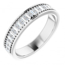 14K White 1/3 CTW Diamond Anniversary Band - 123300600P