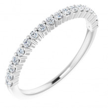 14K White 1/4 CTW Diamond Anniversary Band - 12287760024P