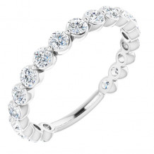 Platinum 1 1/6 CTW Diamond Anniversary Band - 123013608P