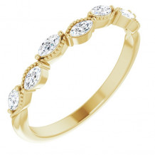 14K Yellow 1/3 CTW Diamond Anniversary Band - 123865601P