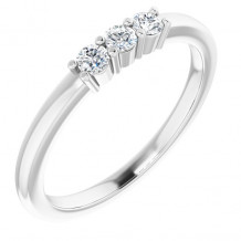 14K White 1/5 CTW Diamond Anniversary Band - 1239756008P