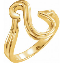 14K Yellow Freeform Ring - 5909123955P