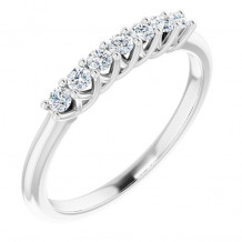 14K White 1/5 CTW Diamond Anniversary Band - 1240326009P