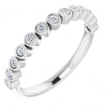 14K White 1/4 CTW Diamond Ring - 122855601P
