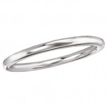 Romance 14k White Gold Wedding Band