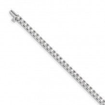 Quality Gold 14k White Gold VS Diamond Tennis Bracelet - X732WVS
