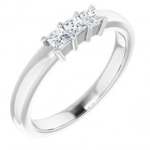 14K White 1/3 CTW Diamond Anniversary Band - 1239756024P