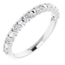 14K White 1/4 CTW Diamond Anniversary Band - 123492600P
