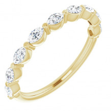 14K Yellow 1/2 CTW Diamond Anniversary Band - 123294605P