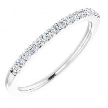 14K White 1/5 CTW Diamond Anniversary Band - 6555360002P