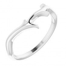 14K White Branch Ring - 51752101P