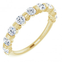 14K Yellow 9/10 CTW Diamond Anniversary Band - 1236756030P