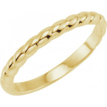 14K Yellow Stackable Ring - 509431002P